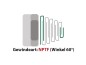Preview: Winkel Kugelhahn 90° 3/8" x 1/4" IG NPTF Schnellstecksystem