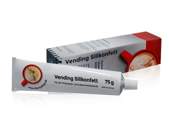 Silikonfett Vending 75 Gramm Tube zum Fetten von Ventilen, O-Ringen, Dichtungen