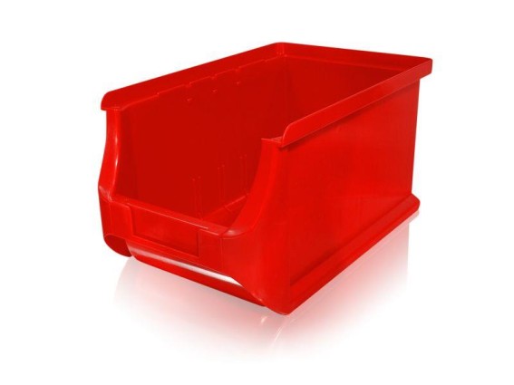 Stapelsichtbox ProfiPlus Compact Größe 5 rot von Allit