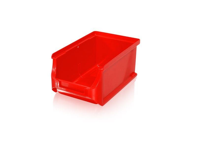 Stapelsichtbox ProfiPlus Compact Größe 3 rot von Allit